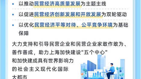 重磅发布！上海出台规划让民企敢闯敢投→