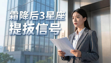 10月下旬，工作上被看见被认可，提拔机会来了的星座