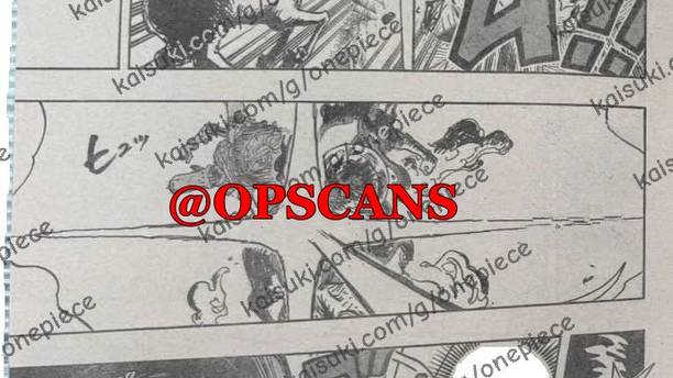 海贼王1197话情报漫画图，山治霸王色缠绕觉醒，暴踢麒麟戈姆