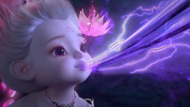 斗破苍穹：小伊吞黑魔雷的场面有多野？把九品丹雷当零食嚼