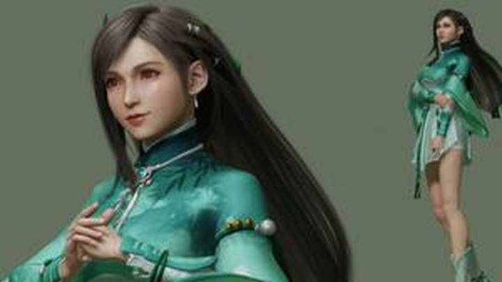 《最终幻想7》女主角月清疏新服装上线，你觉得漂亮吗？