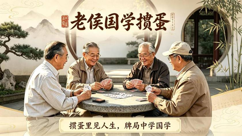 淮安人藏了55年的掼蛋秘密，原来名字里就藏着道家大智慧