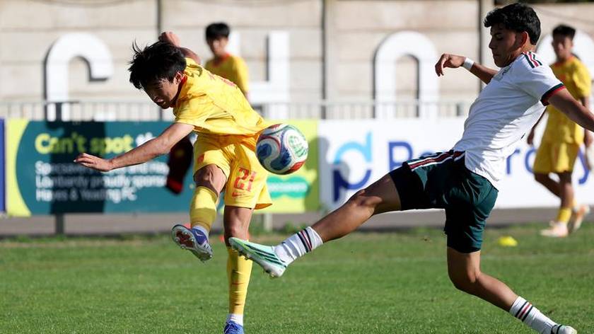 热身赛-中国U17男足0-3不敌墨西哥队