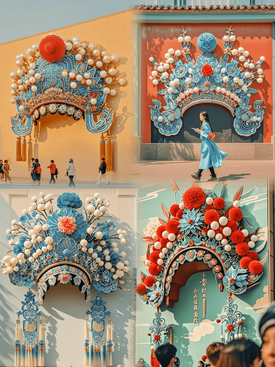 非遗国潮美陈图集