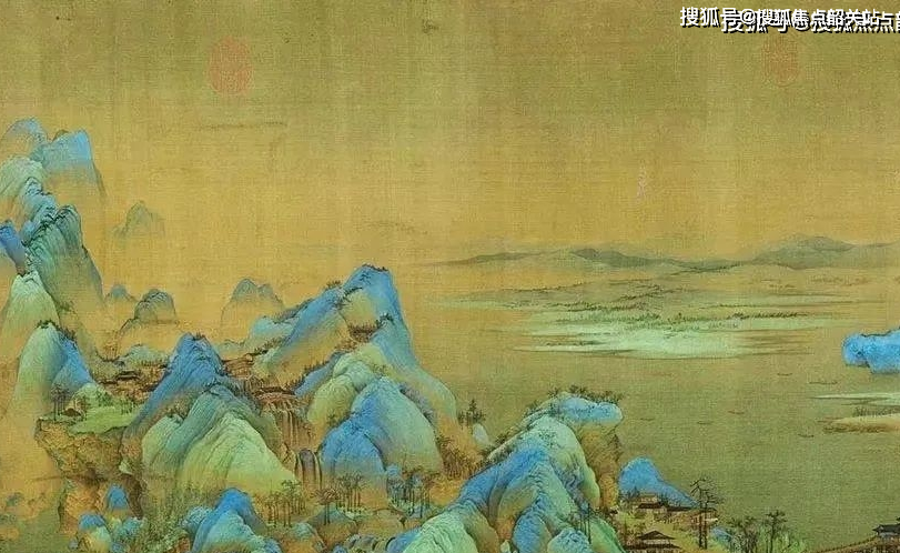 中所描繪的宋代山川河流,生活場景,1000年後的當下,湖山島大城金地御