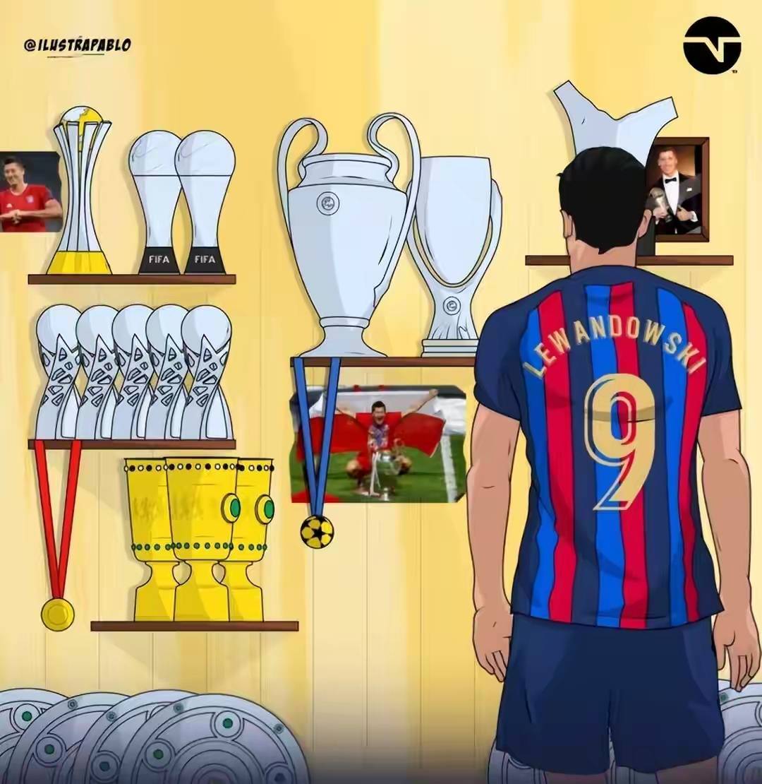 莱万说来巴萨更容易获得金球奖!