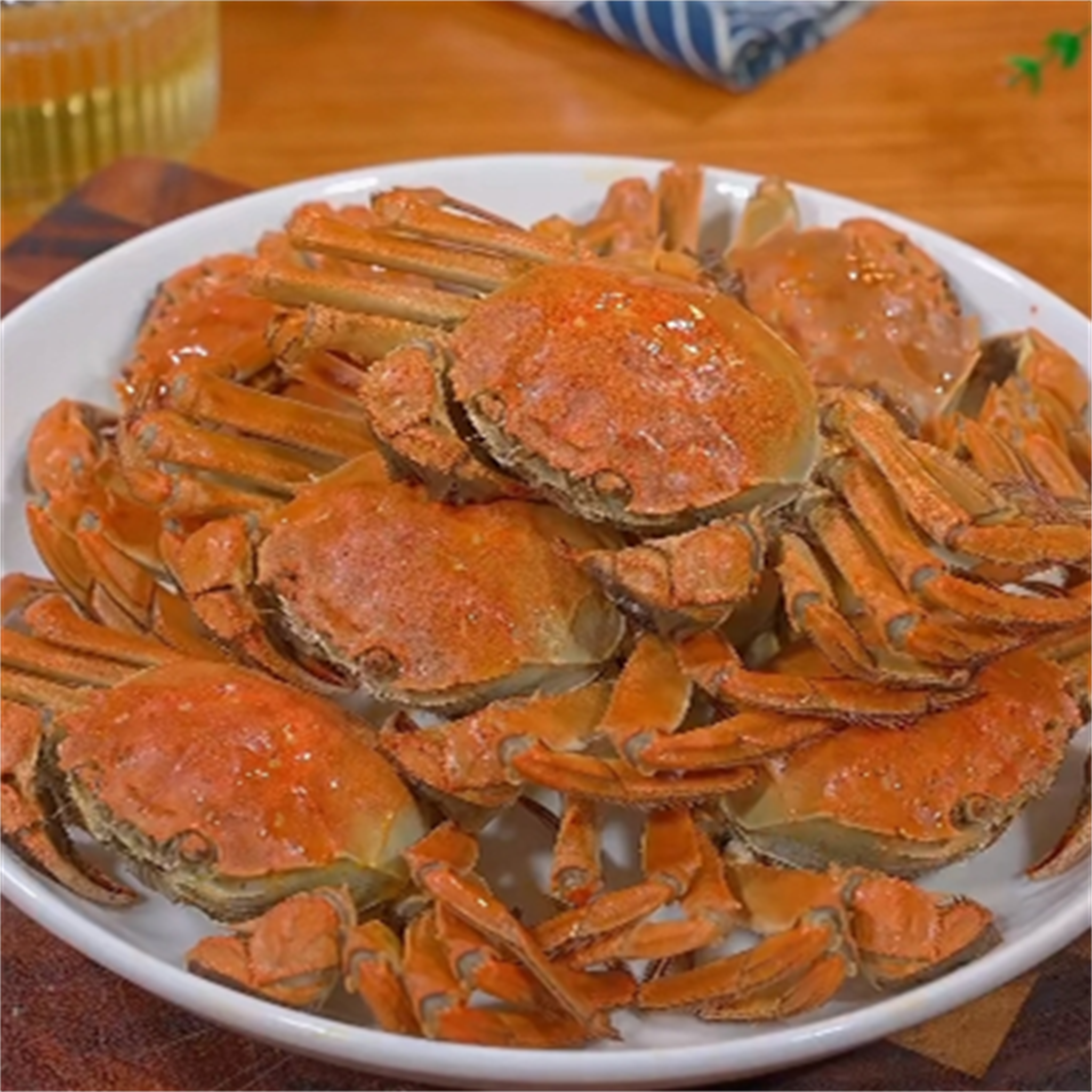 白水煮螃蟹的做法:客家人啊天教你做原汁原味白水煮螃蟹!