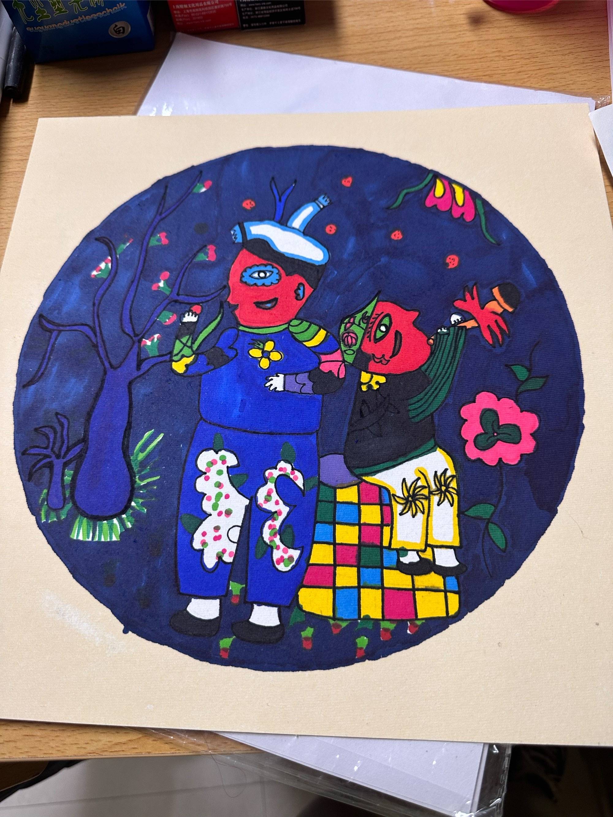 线条妙笔绘风采 | 太原市万柏林区科技实验小学高级线描社团2班成果