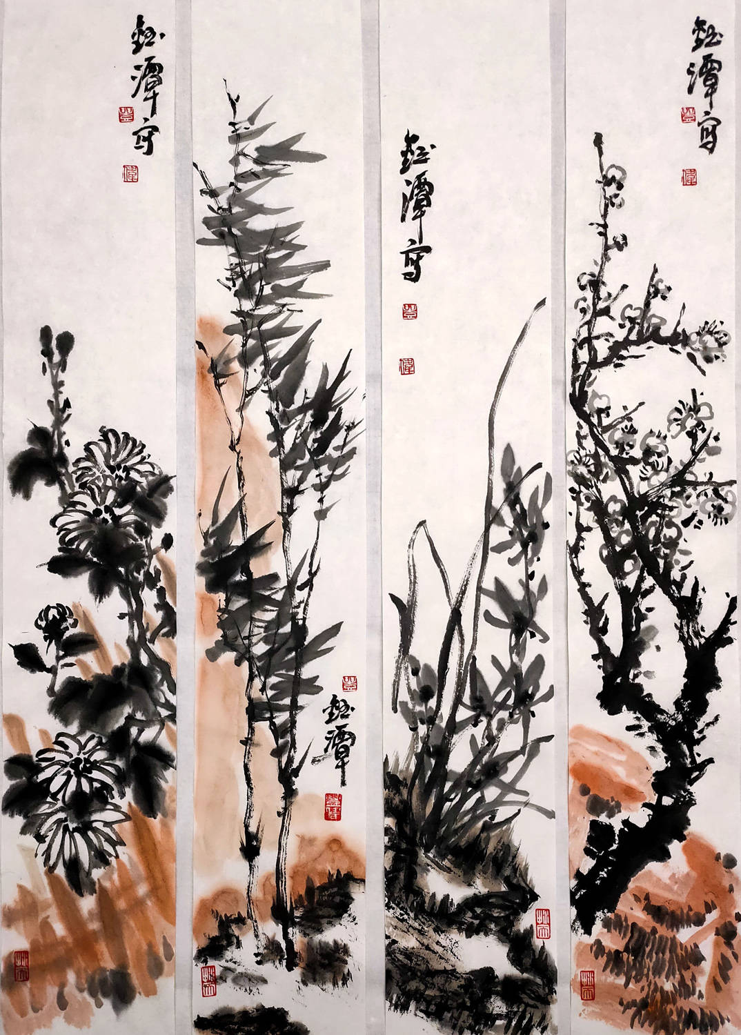 韦伟画作:笔墨间的山河与天地,意境深远-搜狐大视野-搜狐新闻