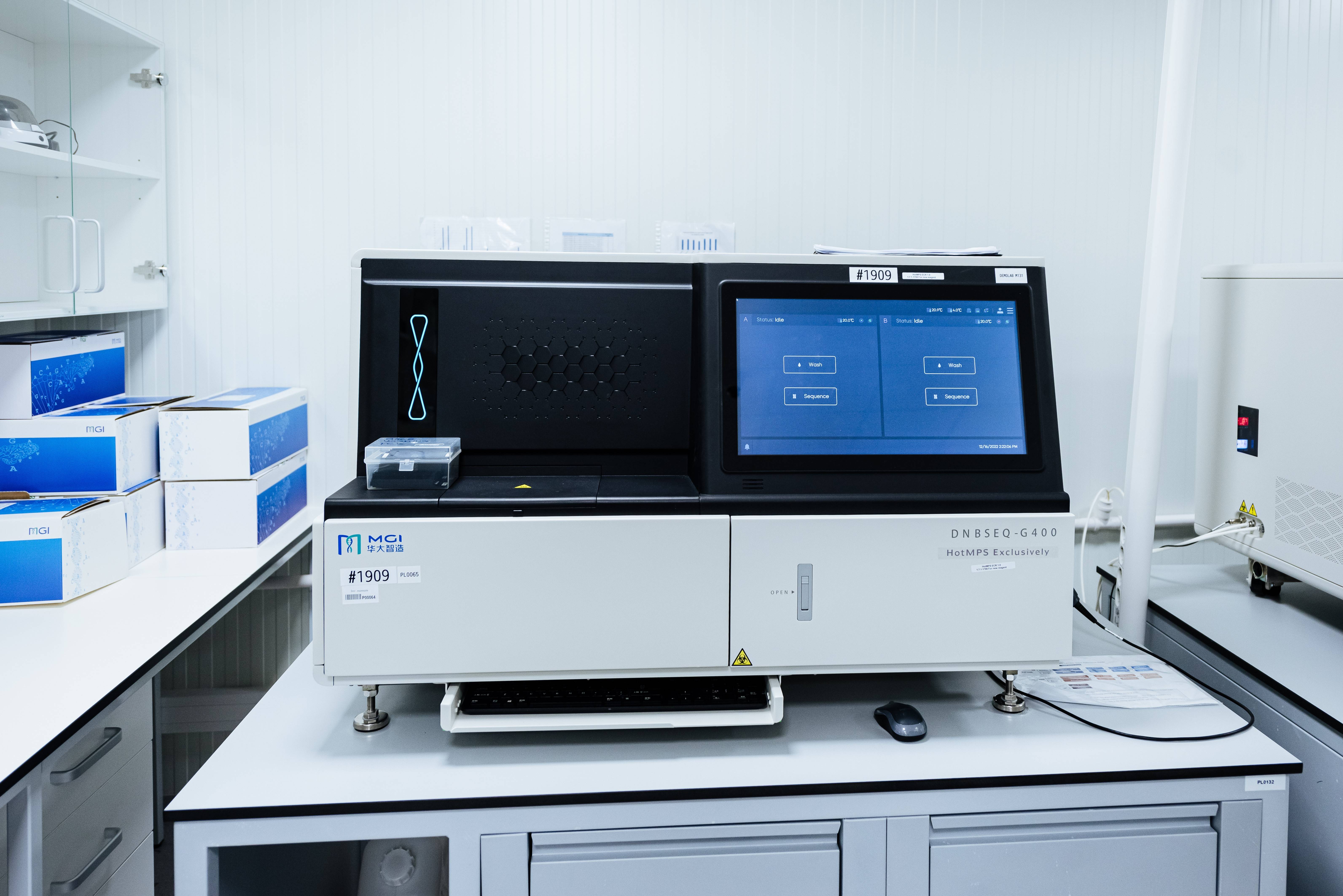 高通量测序仪dnbseq-g400华大智造实拍图
