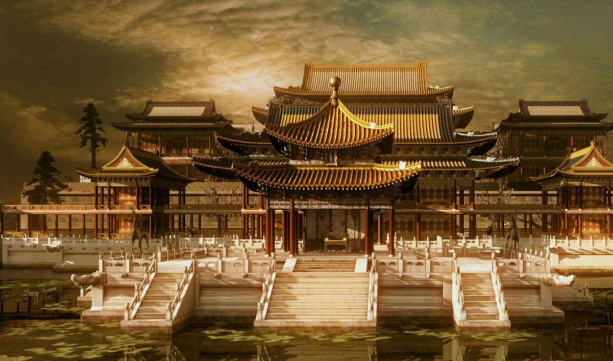 此赋作将秦朝统治下的景象生动形象地表现了出来,秦朝的宫殿之壮观