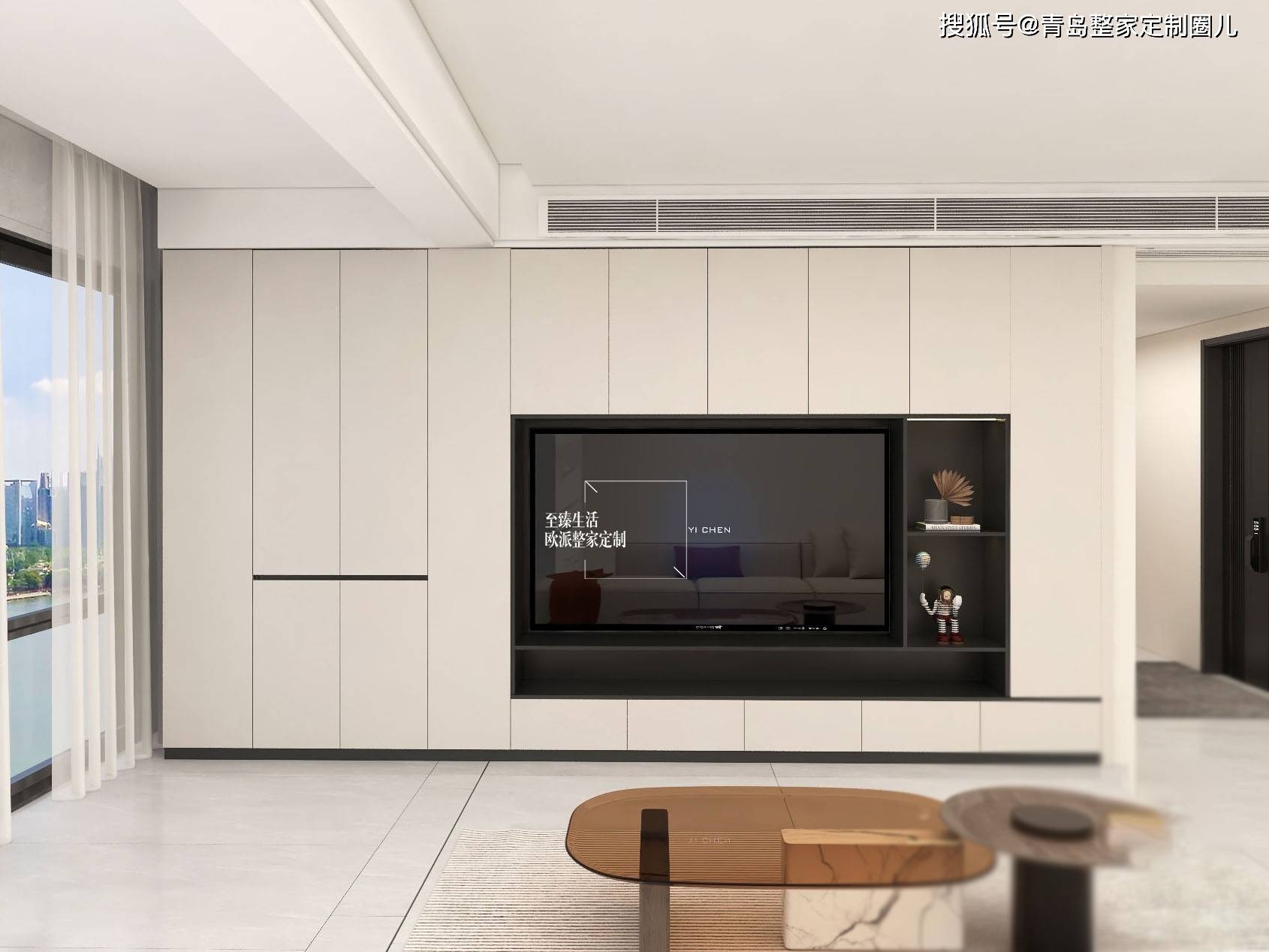 60款欧派整家定制的客厅电视柜效果图-为装修业主带来的实用与美观