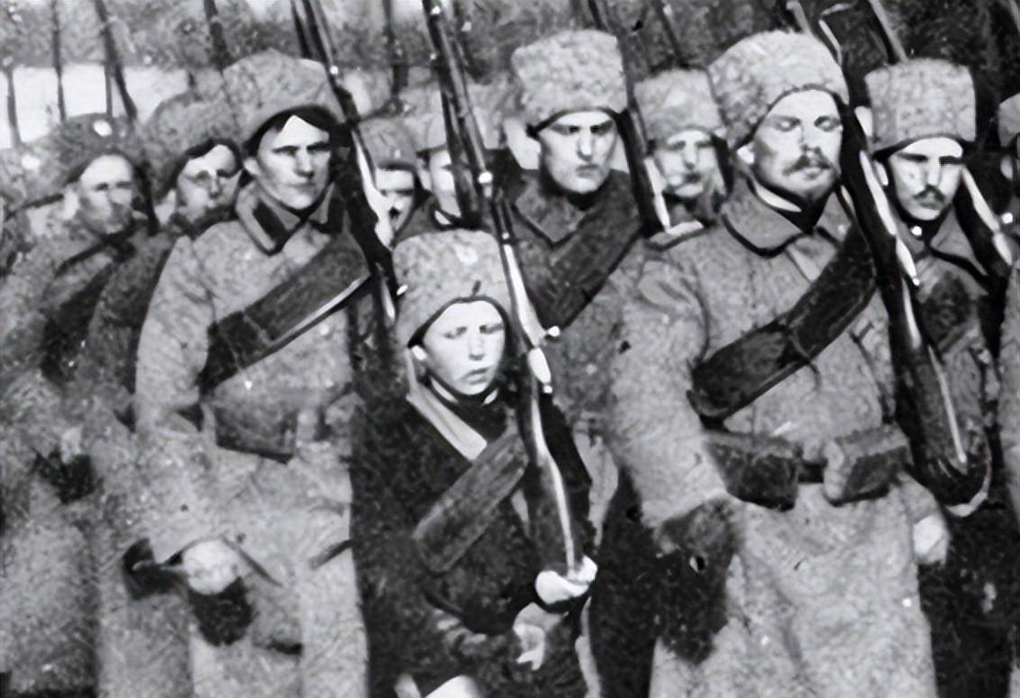 一战沙俄士兵图片