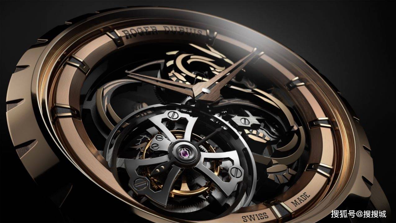 罗杰杜彼rogerdubuis王者系列单飞行陀飞轮龙年限量腕表开售,全球仅28