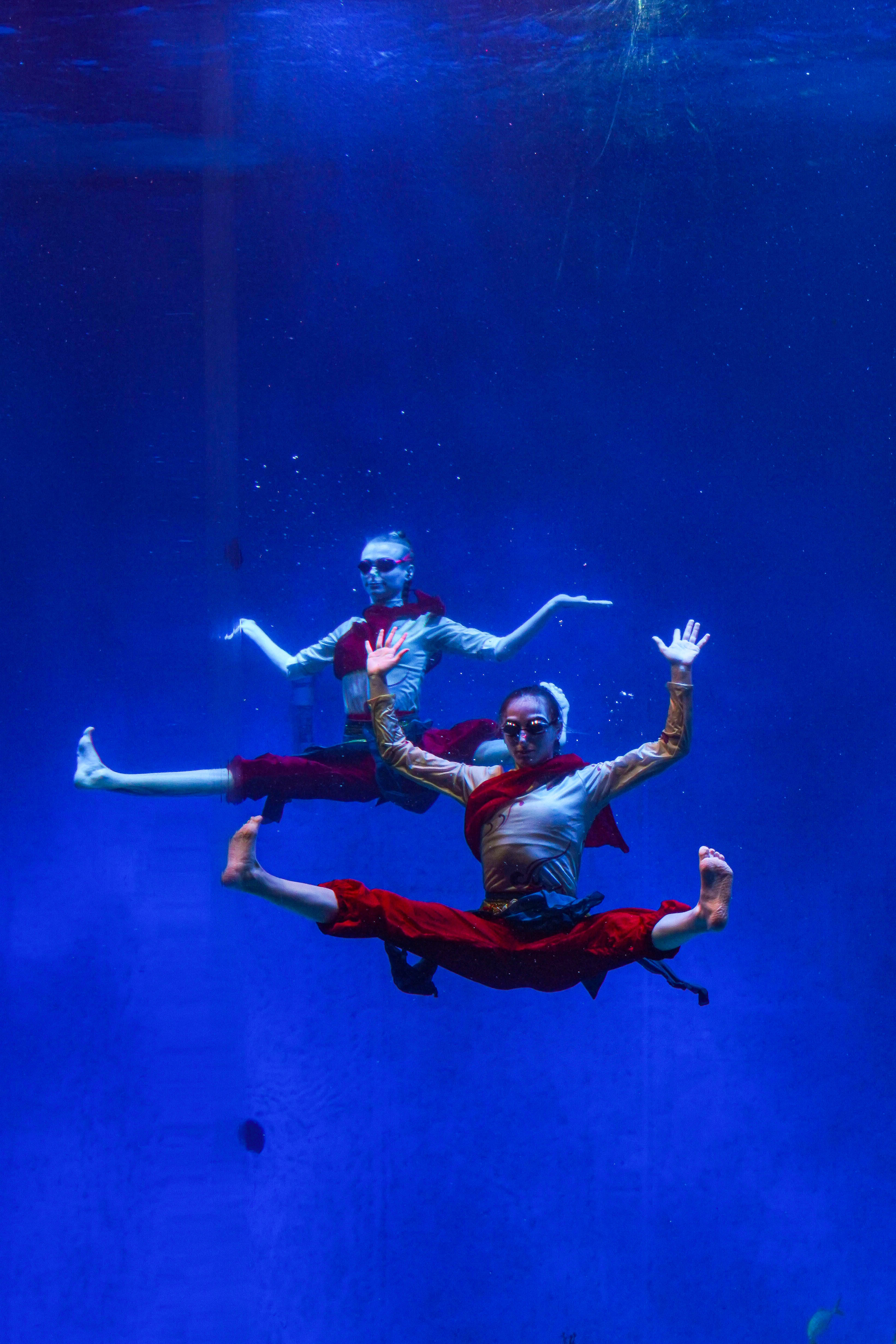 海洋世界飞天舞庆新春佳节