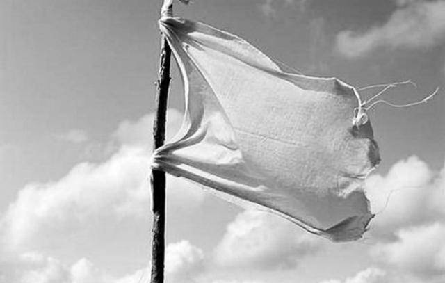 法军曾经举着白旗冲锋,从什么时间开始,举白旗成了的?