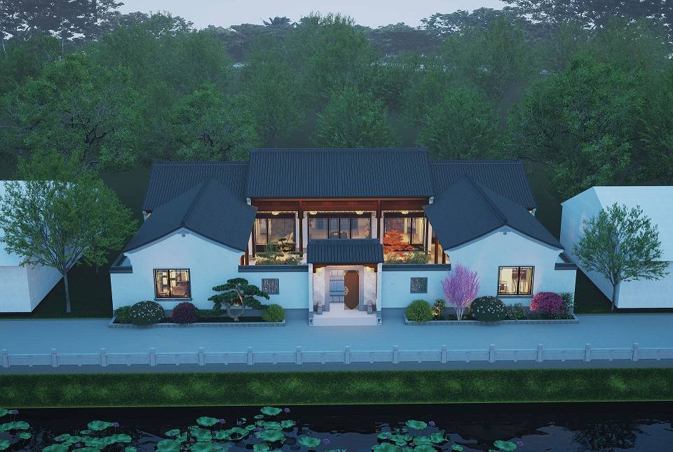 中式四合院设计理念的品鉴分享_传统_房建_景观