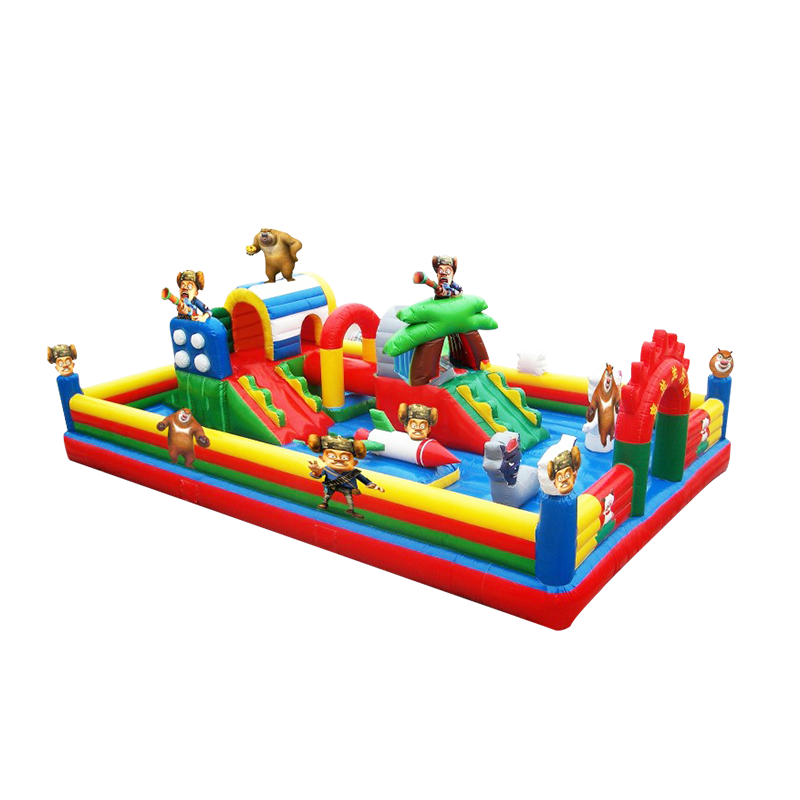 盘点市场上便捷有趣的户外小型无动力游乐设备_进行_儿童_转马