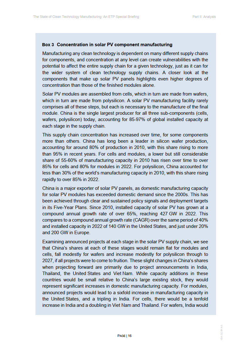 2023年清洁能源技术制造业报告-36页下载_项目_太阳能_产能