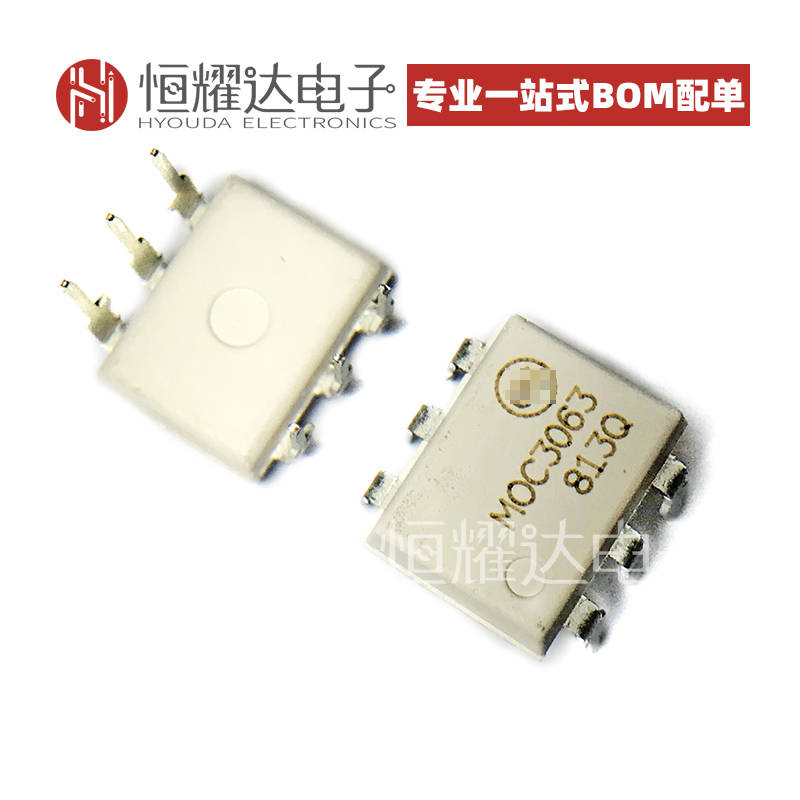 moc3063m光耦中文资料产品介绍规格书pdf档产品手册引脚图_电压_恐破
