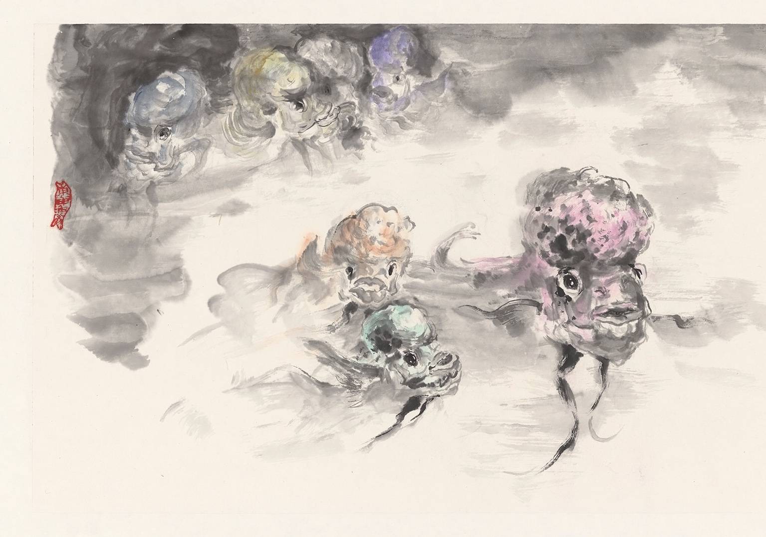 罗汉鱼又称为寿星鱼,该鱼体型魁梧,头顶大鼓包,短身高背,花纹秀丽,其