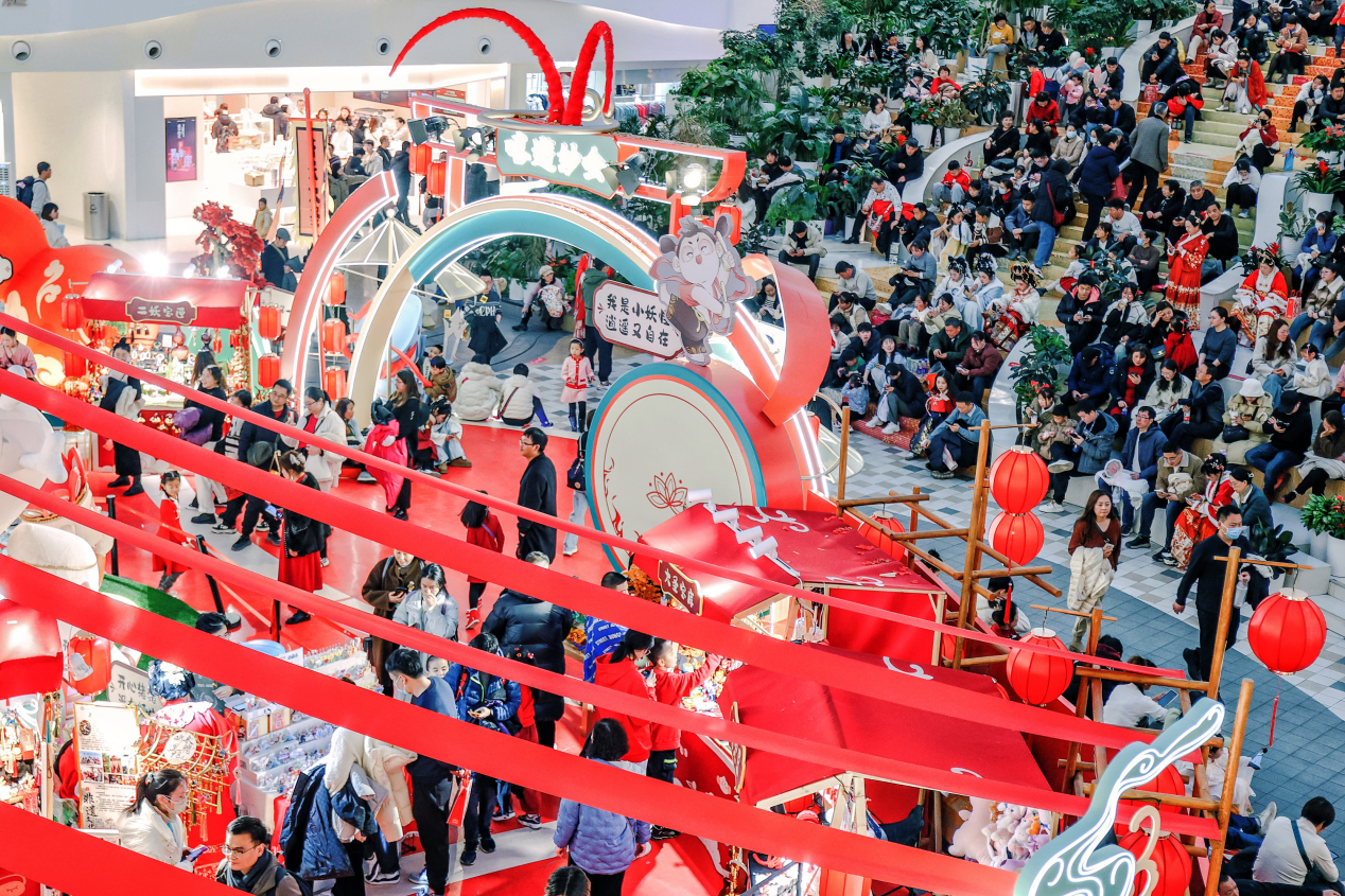 春节消费"热辣滚烫",大悦城商业全国销售额破10.6亿_等项目_长沙_活动