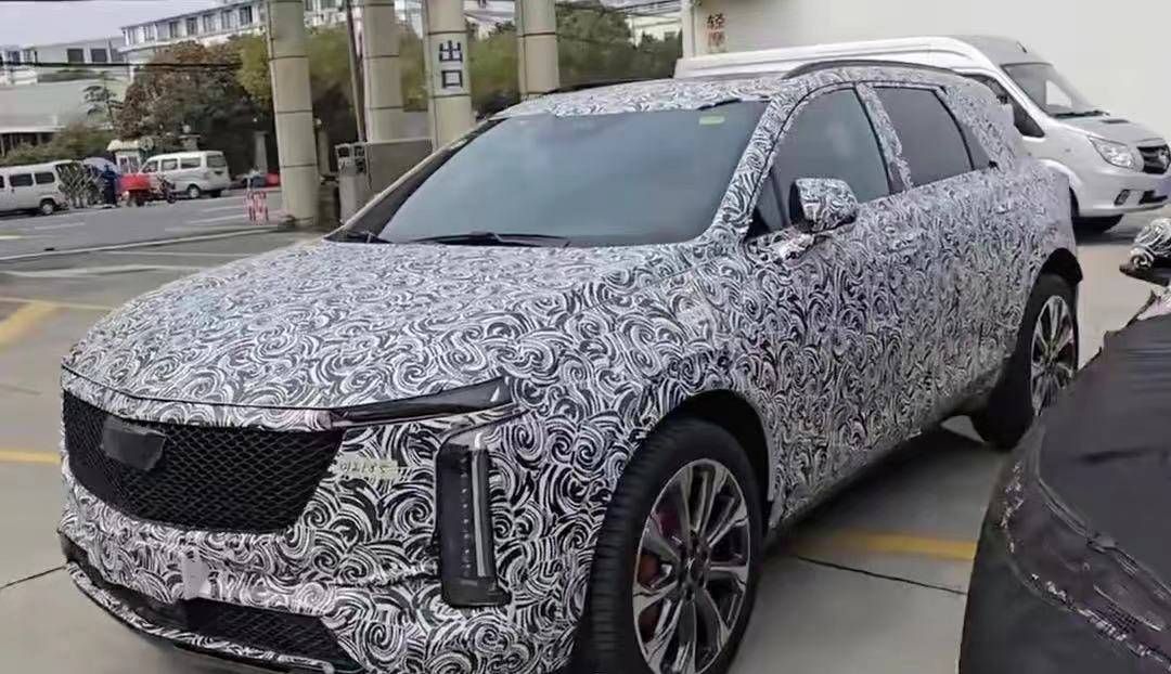 国产全新凯迪拉克xt5谍照曝光!