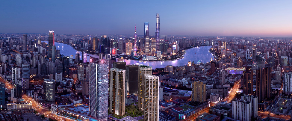 上海虹口区北外滩核芯板块海泰北外滩大平层复式豪装交付