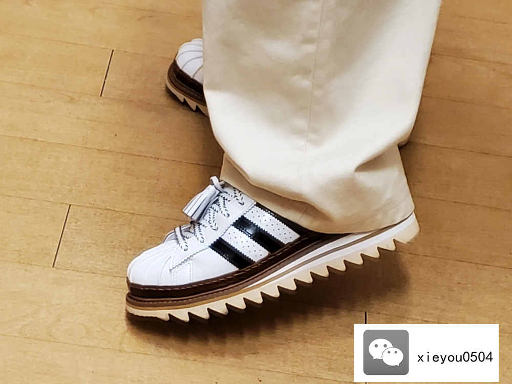 阿迪达斯clotxadidassuperstar陈冠希联名圆头贝壳头ih3132低帮