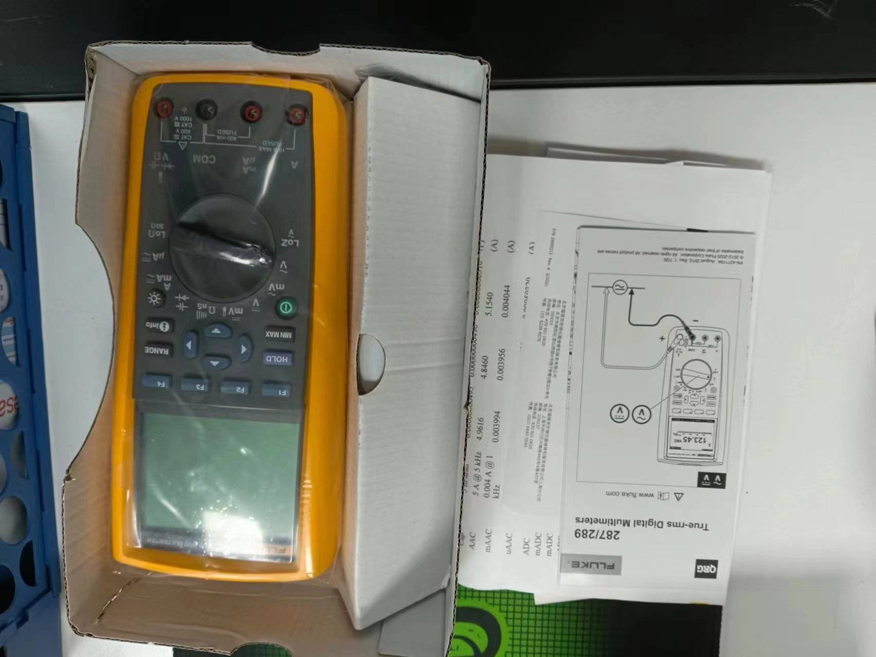 中崎华中事务所供应美国fluke福禄克100khz数字万用表287c