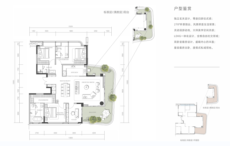 绵阳龙溪谷别墅户型图图片