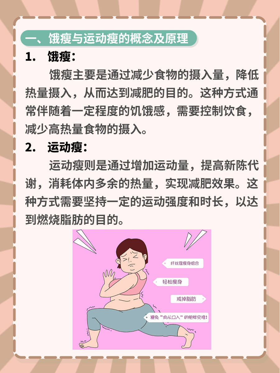 揭秘饿瘦与运动瘦：哪种方式更健康、更有效？-搜狐大视野-搜狐新闻
