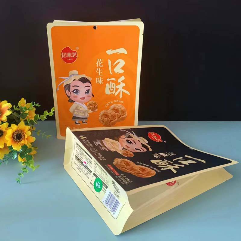 桃酥包装袋桃酥糕点打包袋常用材质选择