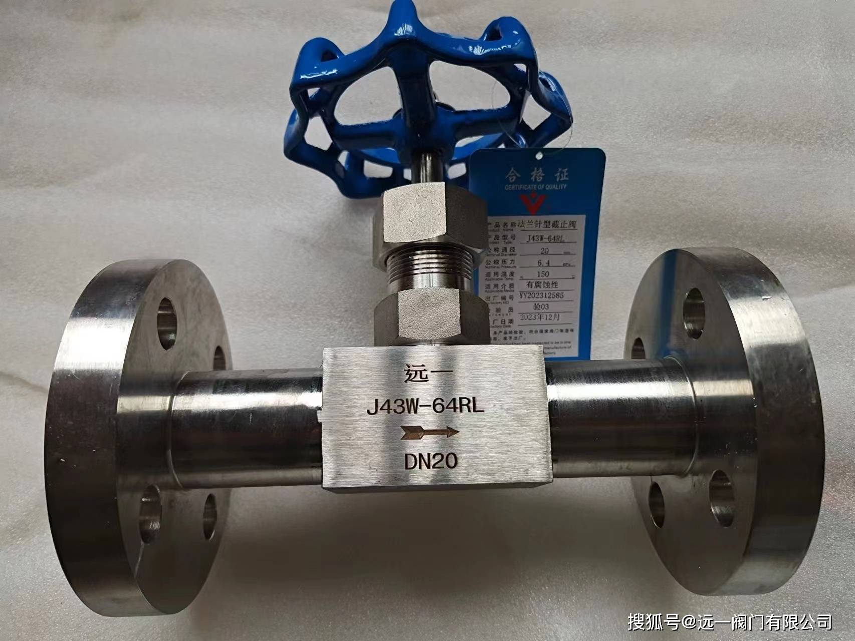 j48w-320p/r/rl不锈钢法兰高压针型阀_流量_管道_场合