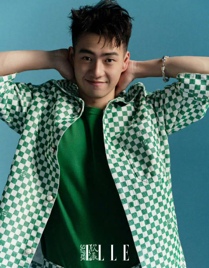 图集王昶登上elle杂志