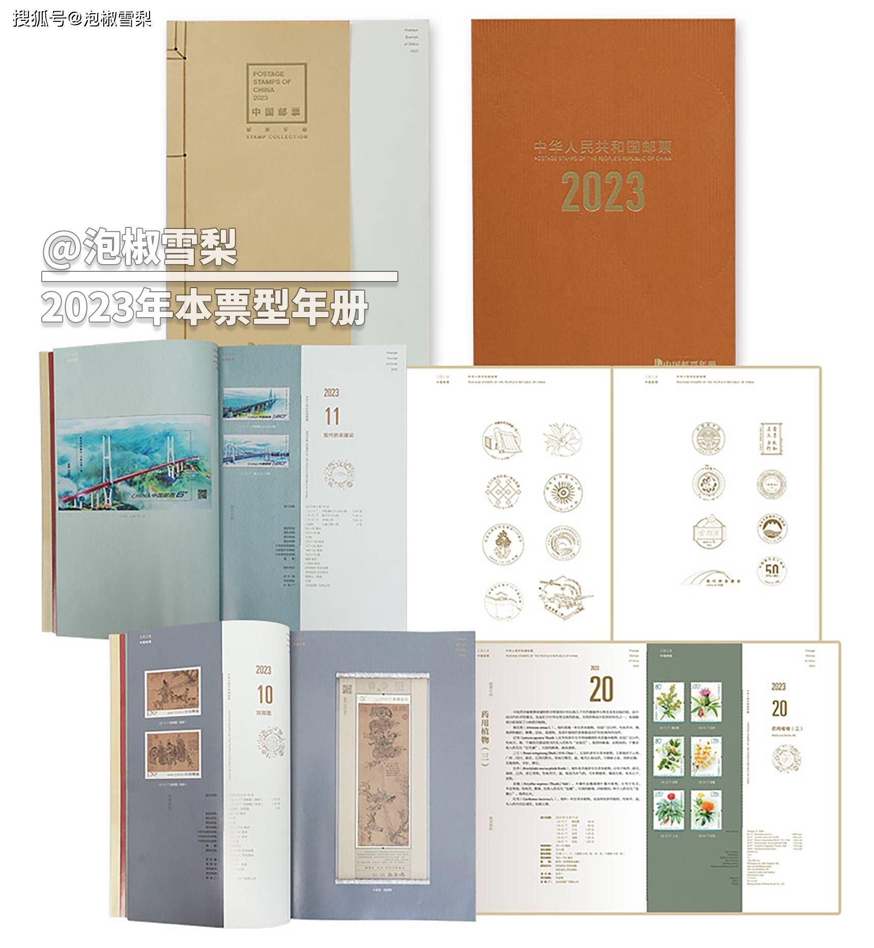 所谓本票型年册,是将邮票和年册融为一体,邮票不再插在固定册里,而是