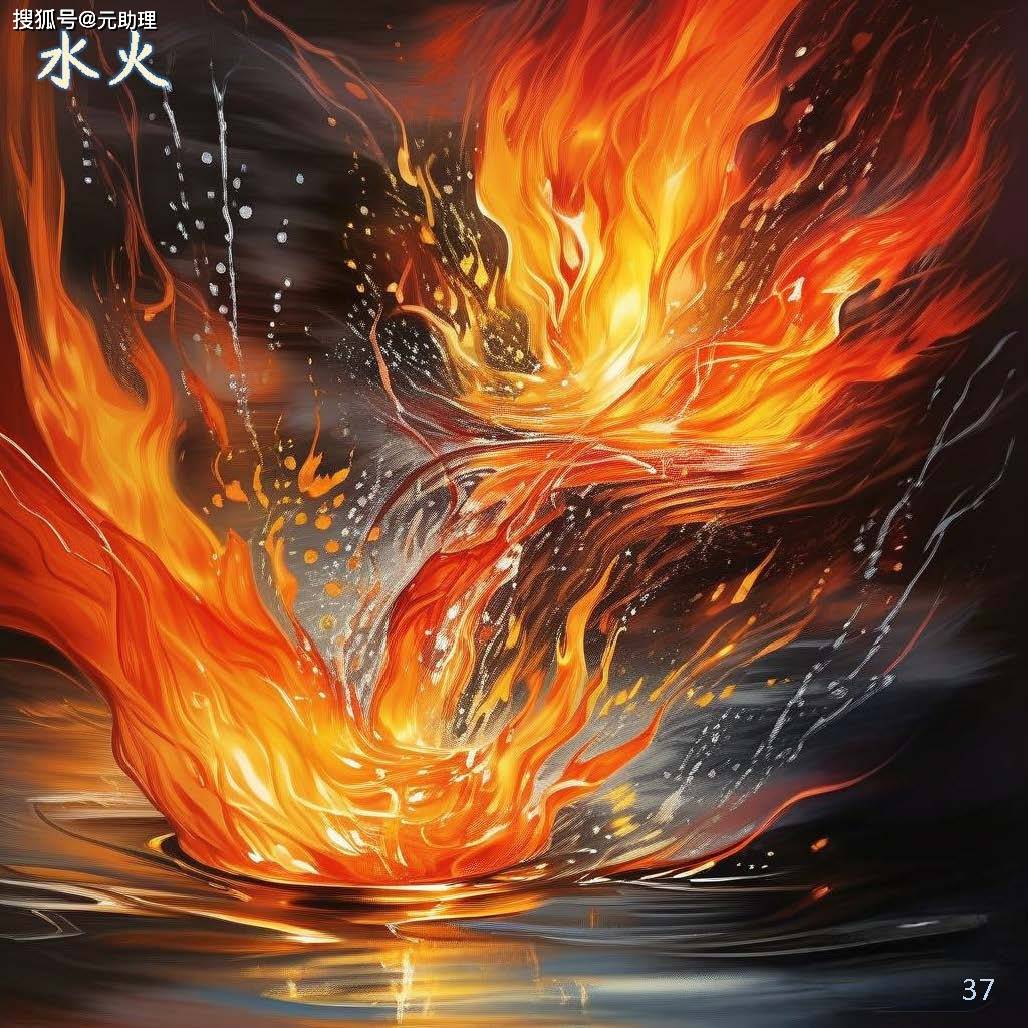 水火既济,火水未济,风泽中孚,雷山小过【易】巽为风,兑为泽