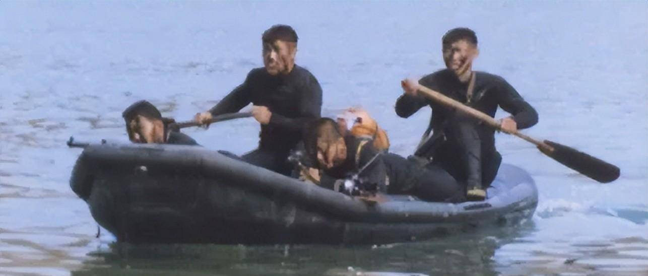 原创海龙蛙兵台湾苦练的特种兵1954年还没登陆就被大陆渔民活捉