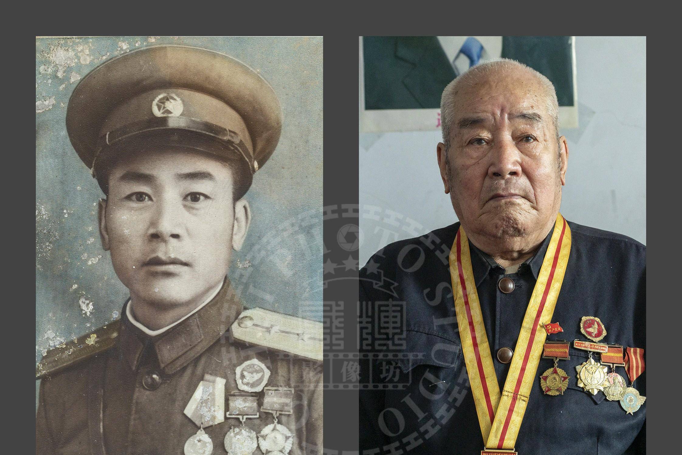 1950年10月19日,入朝作战,参加了1,2,3次战役,获得朝鲜颁发的二级国旗