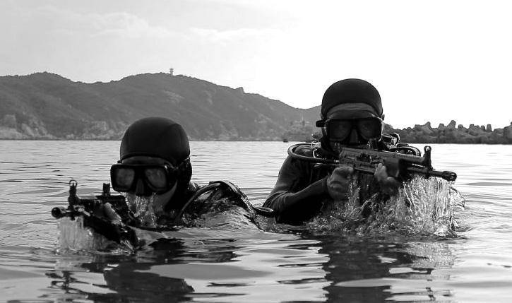 原创海龙蛙兵台湾苦练的特种兵1954年还没登陆就被大陆渔民活捉