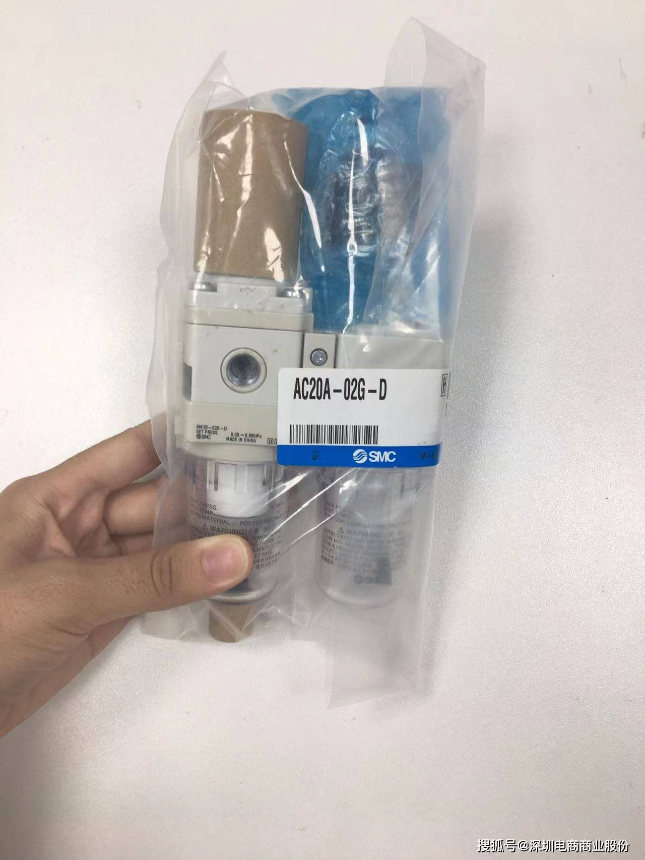 【电商】mro供应链日本smc空调过滤减压阀 油雾器ac20a-02g-d_压力