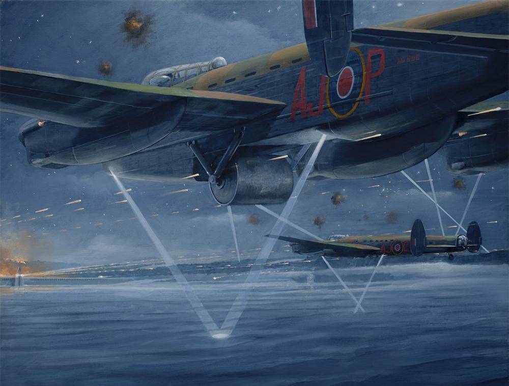 原创1943年英国博士研发特殊武器英军在德国鲁尔使用导致洪水滔天