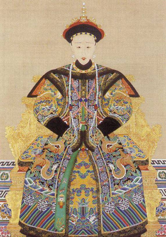 原创原创清朝二十六皇后画像一览