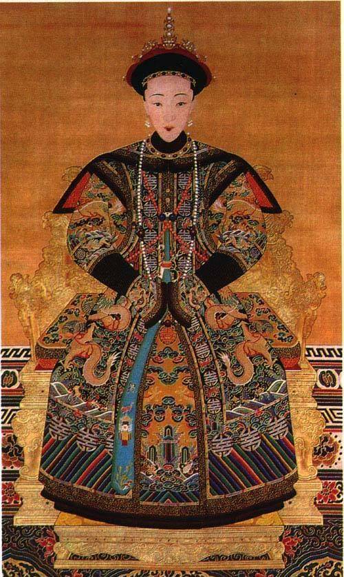 原创原创清朝二十六皇后画像一览