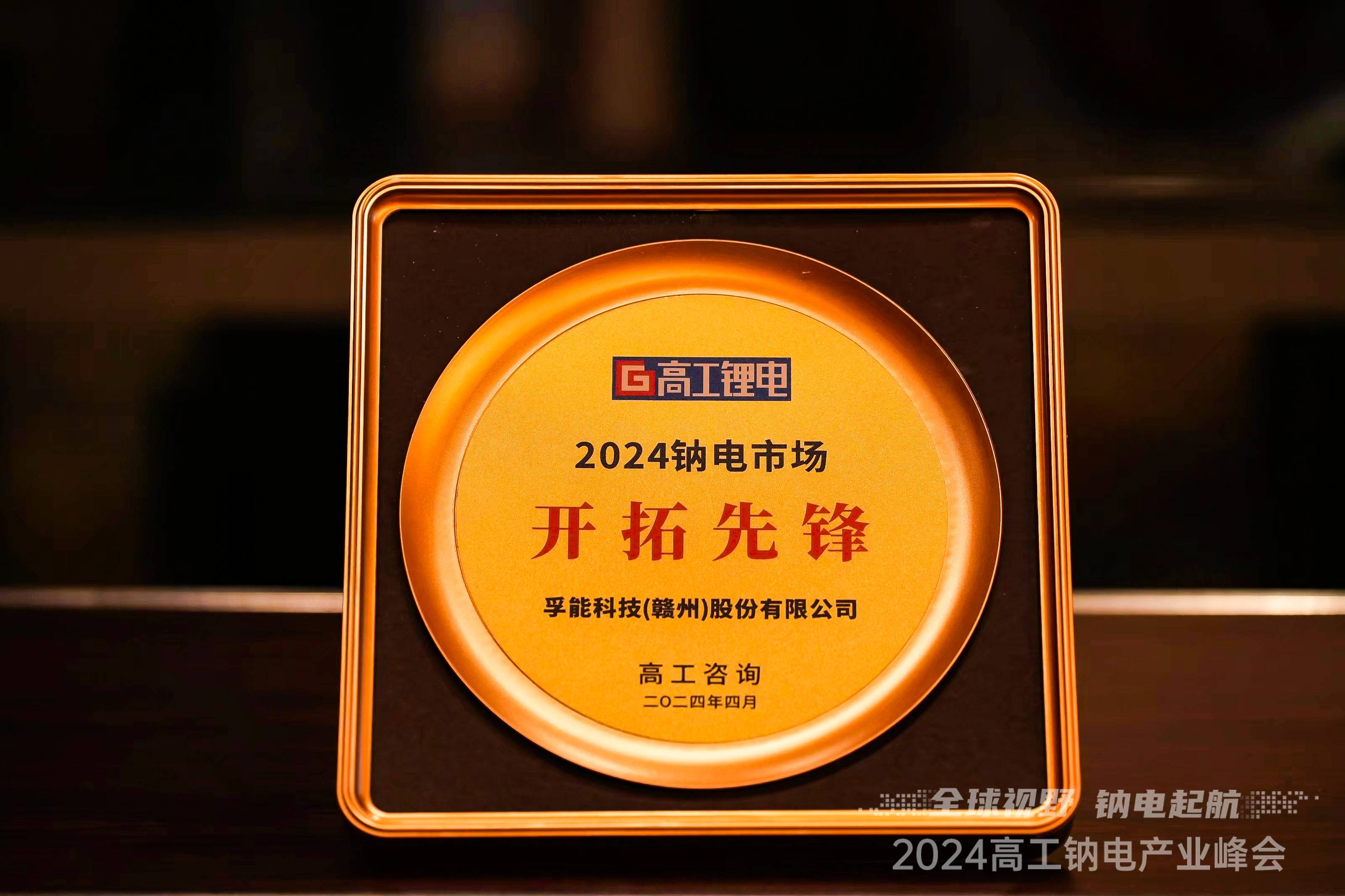 孚能科技钠电市场开拓先锋