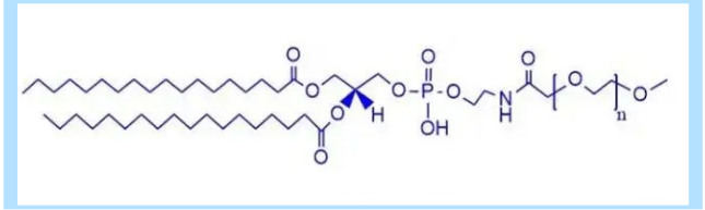 mpegdspe即甲氧基聚乙二醇磷脂酰乙醇胺是一种线性peg磷脂