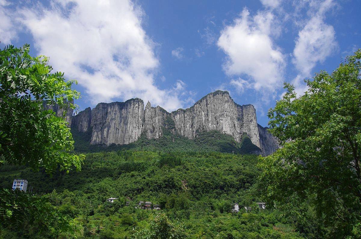 湖北山脉图片