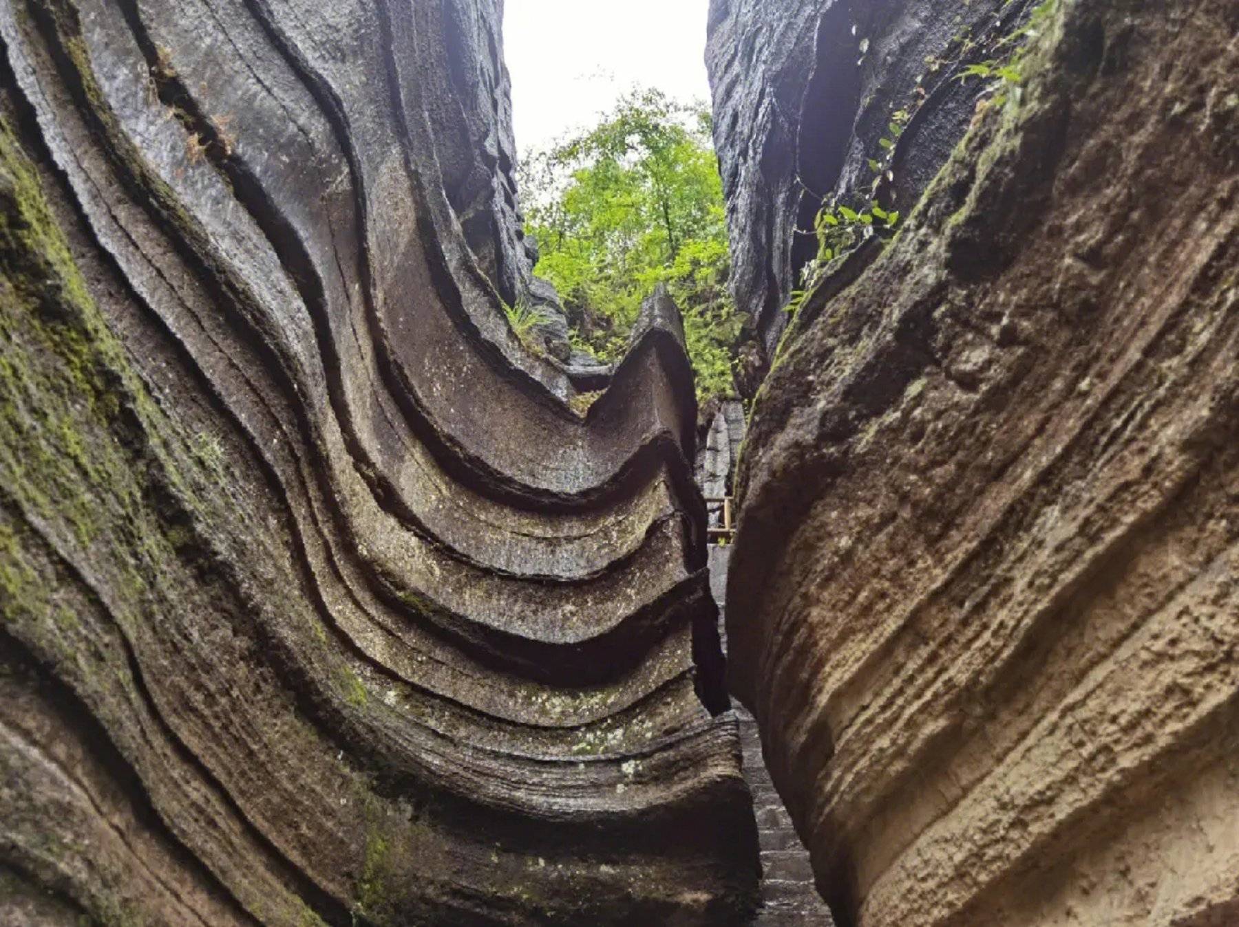 一般来说,从宁波出发,经过长途跋涉,抵达恩施后,首先会游览恩施大峡谷