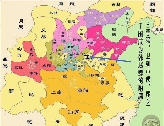 公元前254年,卫国被魏国所灭,如果没有奇迹出现,卫国此次将再无复