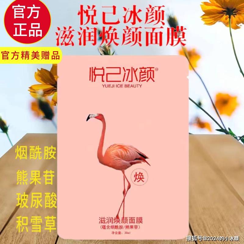 hhy悦己冰颜滋润焕颜面膜悦享肌肤之美焕新容颜之魅